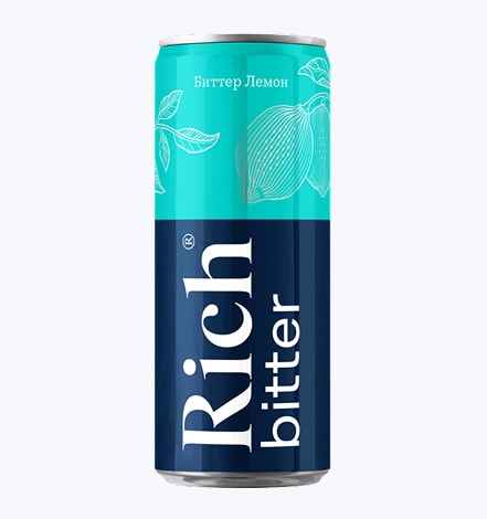 RICH Биттер Лемон с/г ж/б